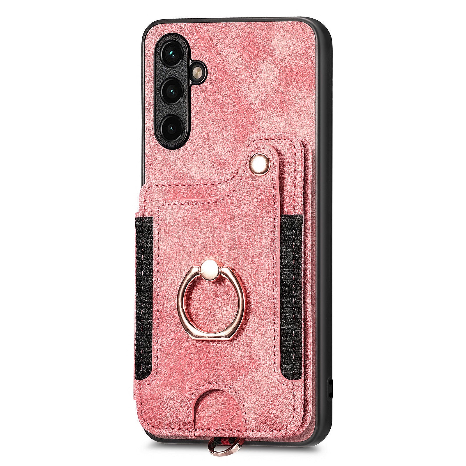 D4 For Samsung Galaxy A05s 4G Card Slots Case RFID Blocking Retro PU+TPU Phone Cover D4 For Samsung Galaxy A05s 4G Card Slots Case RFID Blocking Retro PU+TPU Phone Cover